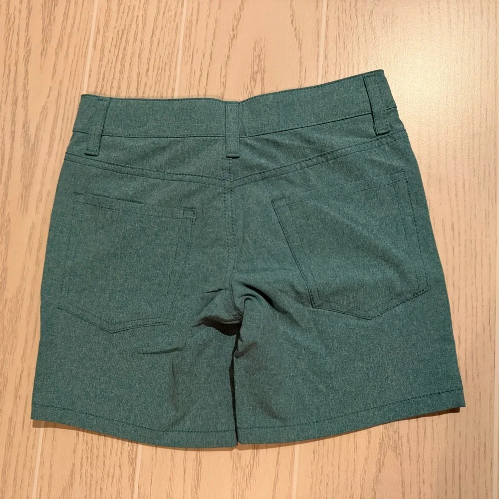 Cat & Jack Boys Teal Green‎ Flat Front Shorts Size 6 NEW